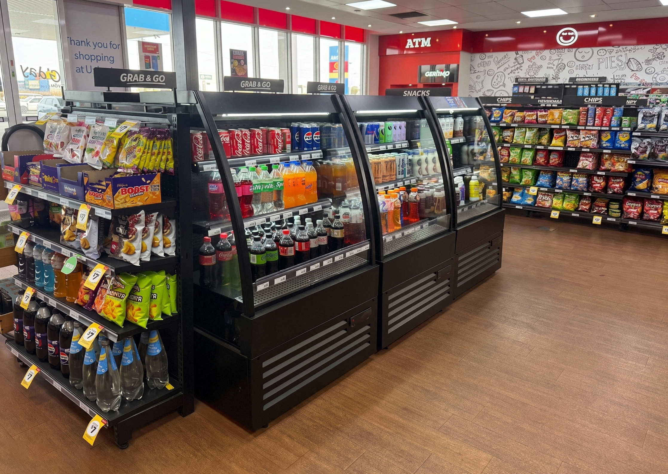 Commercial Bakery Display Refrigerator with Premium Cake Showcase Design