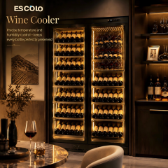 Professional Wine Storage Cooler with Precise Temperature & Humidity Control