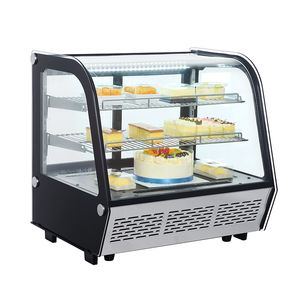 Modern Bakery Refrigeration Solution with Dessert Fridge for Retail Display