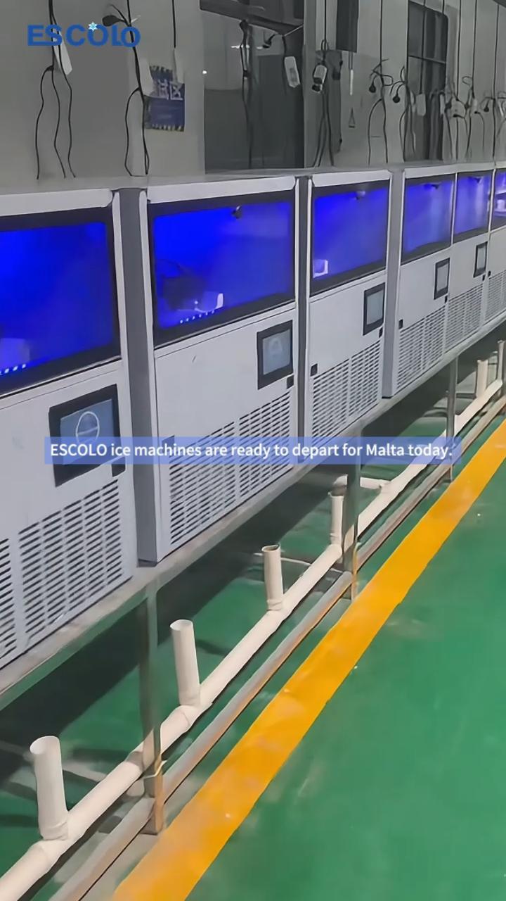 Energy Saving Ice Maker With Stable Cooling Performance Ice Machine