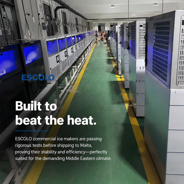 Energy Saving Ice Maker With Stable Cooling Performance Ice Machine