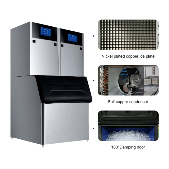 Reliable Ice Making Machine With Strong Compressor Commercial Ice Maker