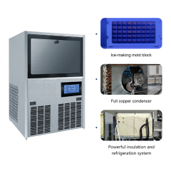 Automatic Ice Making Machine with Durable Stainless Steel Ice Maker