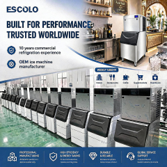Commercial Ice Machine Designed for Restaurant Kitchen Ice Maker Use