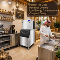 Commercial Ice Machine Designed for Restaurant Kitchen Ice Maker Use