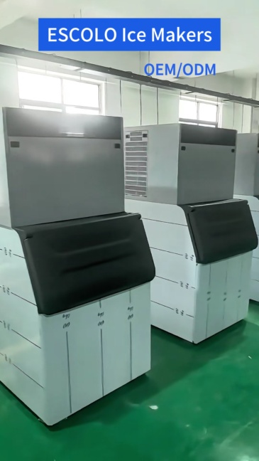 Commercial Ice Machine Designed for Restaurant Kitchen Ice Maker Use