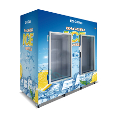 Large Capacity Ice Storage Freezer Commercial Ice Storage Box Indoor