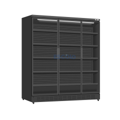 Supermarket Multideck Chiller with Glass Doors Commercial Refrigeration Equipment
