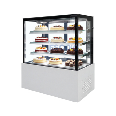 Refrigerated Cake Display Cabinet with Fan Cooling for Cafés and Dessert Shops