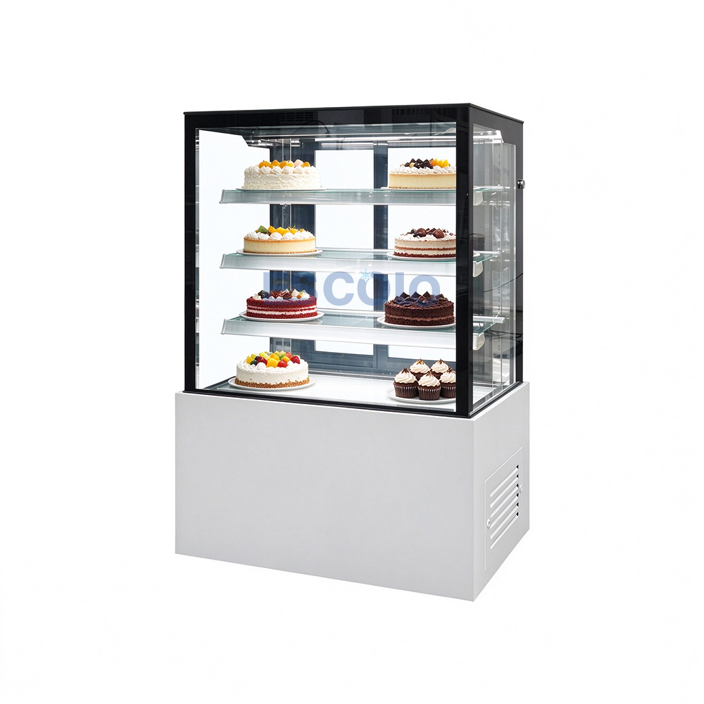 Commercial Cake Display Fridge with LED Lighting and Digital Temperature Control