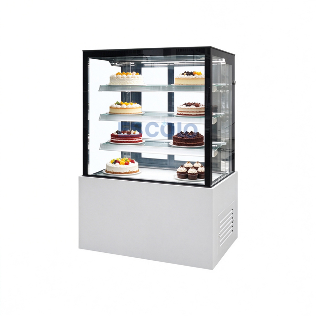 Commercial Cake Display Fridge with LED Lighting and Digital Temperature Control