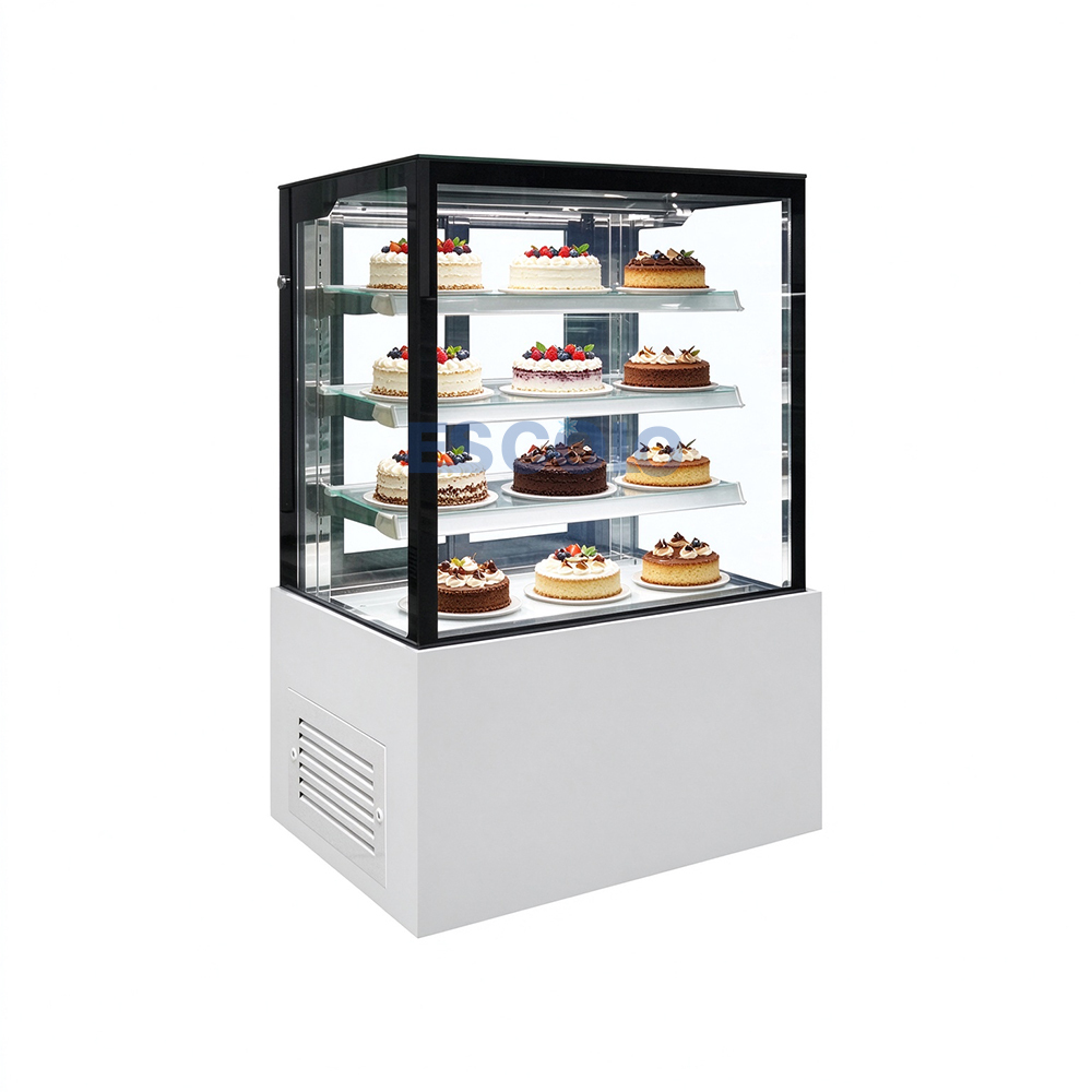 Commercial Cake Display Fridge with LED Lighting and Digital Temperature Control