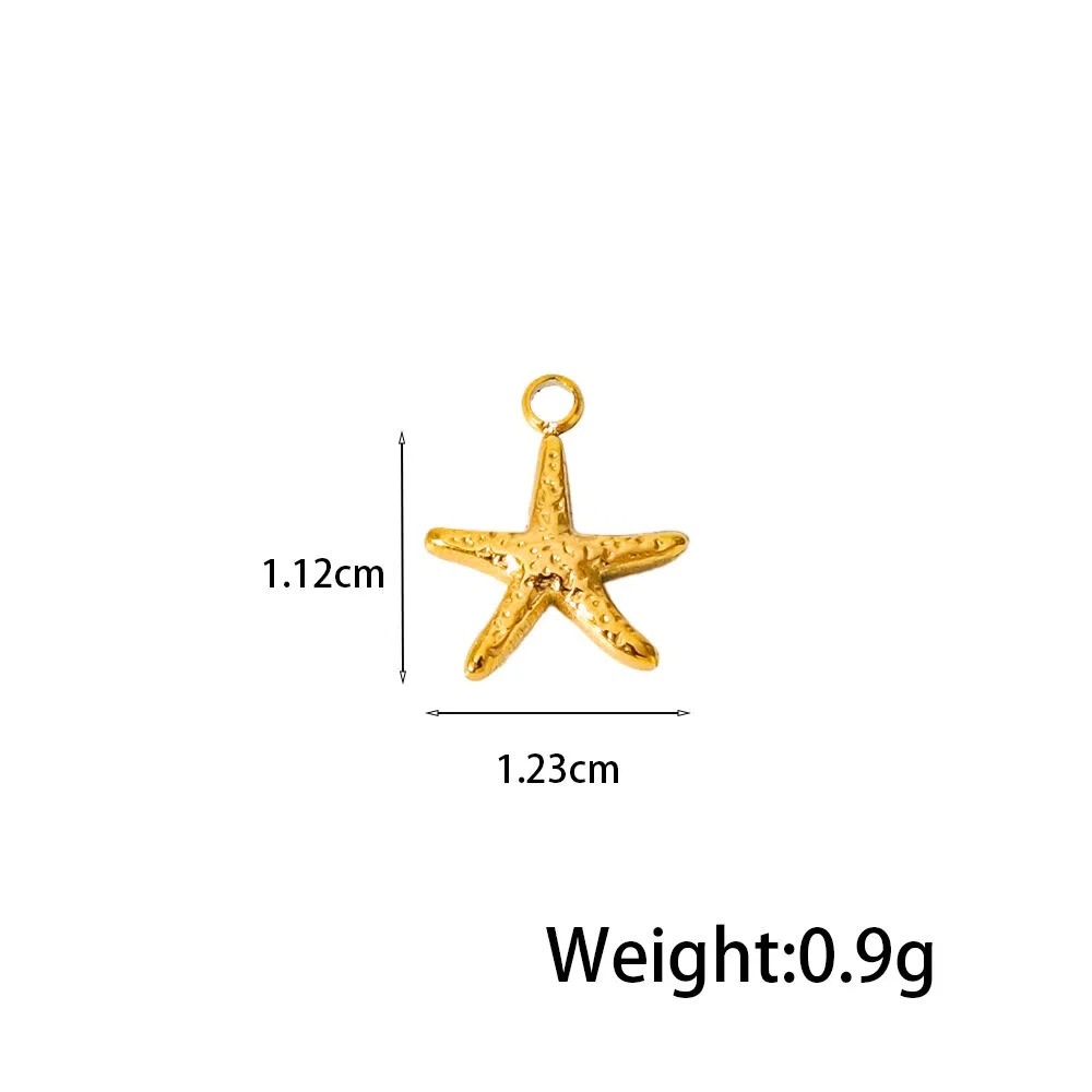 Best-Selling DIY Pendants Stainless Steel Charms - Retro Gemstone Jewelry for Women
