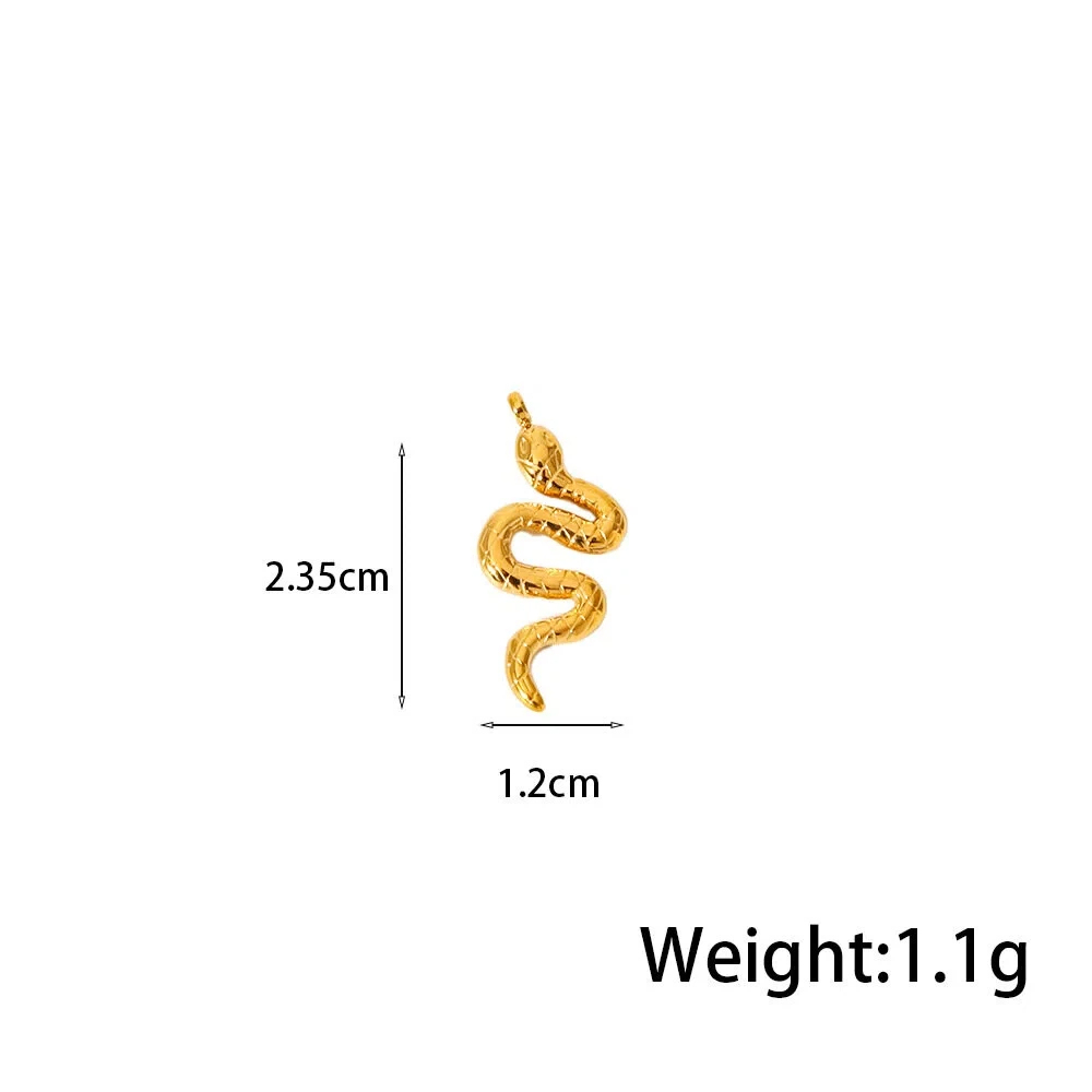 Best-Selling DIY Pendants Stainless Steel Charms - Retro Gemstone Jewelry for Women