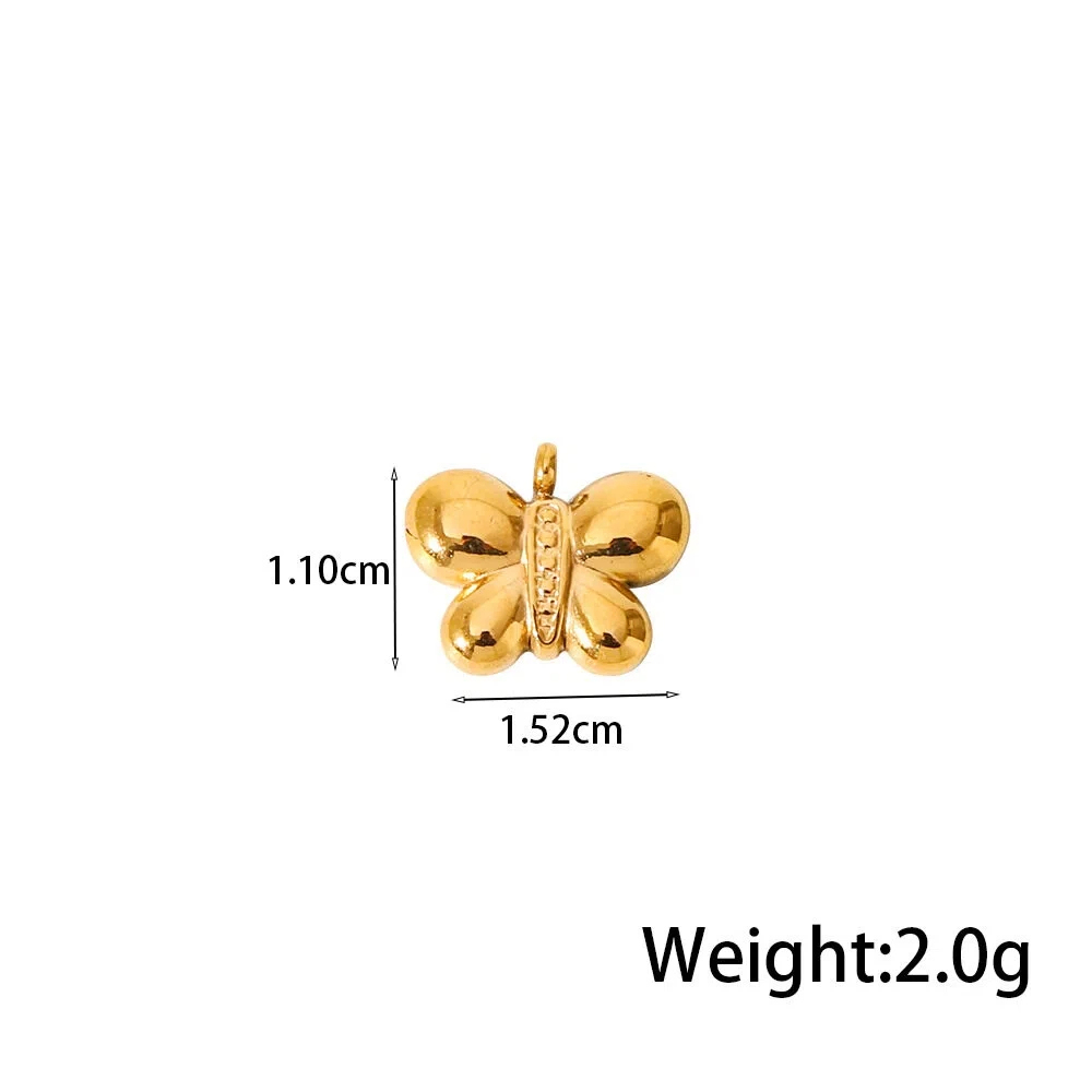 Best-Selling DIY Pendants Stainless Steel Charms - Retro Gemstone Jewelry for Women