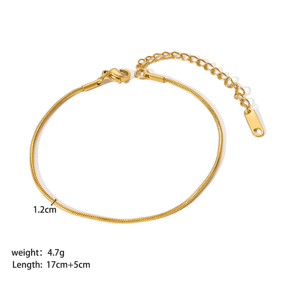 Wholesale Fashion Bracelets - Best-Selling Stainless Steel Blade Chain & Twist Chain Bracelets for Women