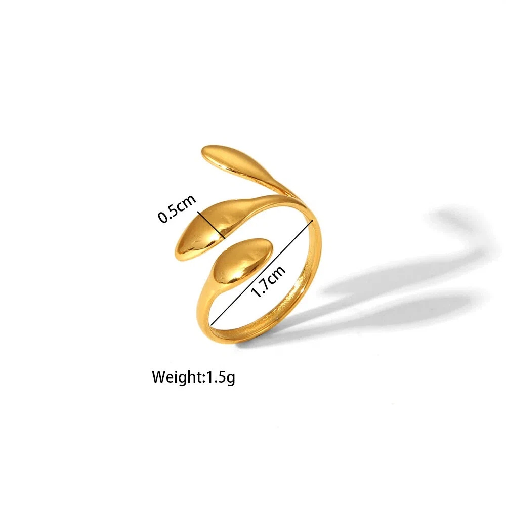 Adjustable Titanium Steel & Stainless Steel Rings - Bold Personality Open-ended Jewelry Wholesale