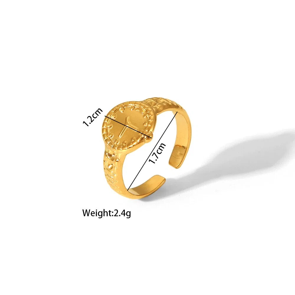 Adjustable Titanium Steel & Stainless Steel Rings - Bold Personality Open-ended Jewelry Wholesale