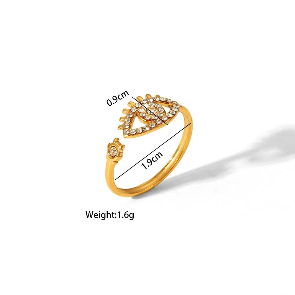 Adjustable Titanium Steel & Stainless Steel Rings - Bold Personality Open-ended Jewelry Wholesale