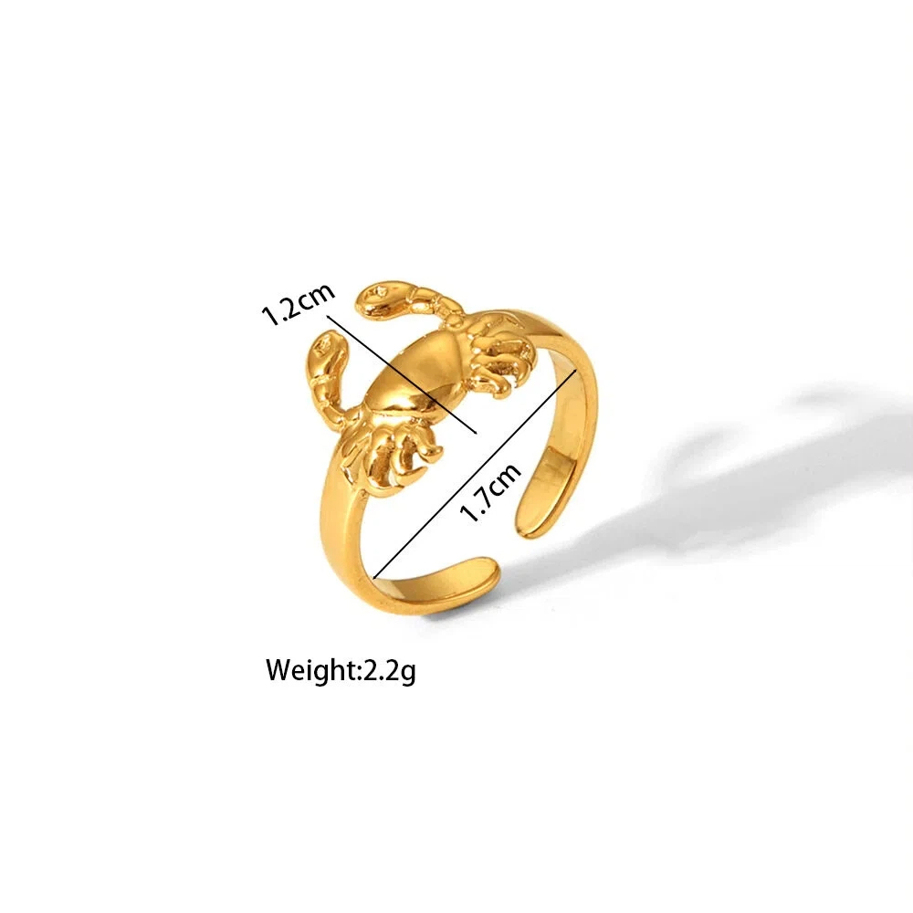 Adjustable Titanium Steel & Stainless Steel Rings - Bold Personality Open-ended Jewelry Wholesale