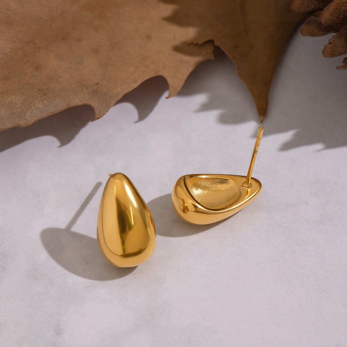 Bestselling Geometric Water-drop Stud Earrings - Minimalist Classic Stainless Steel Accessories