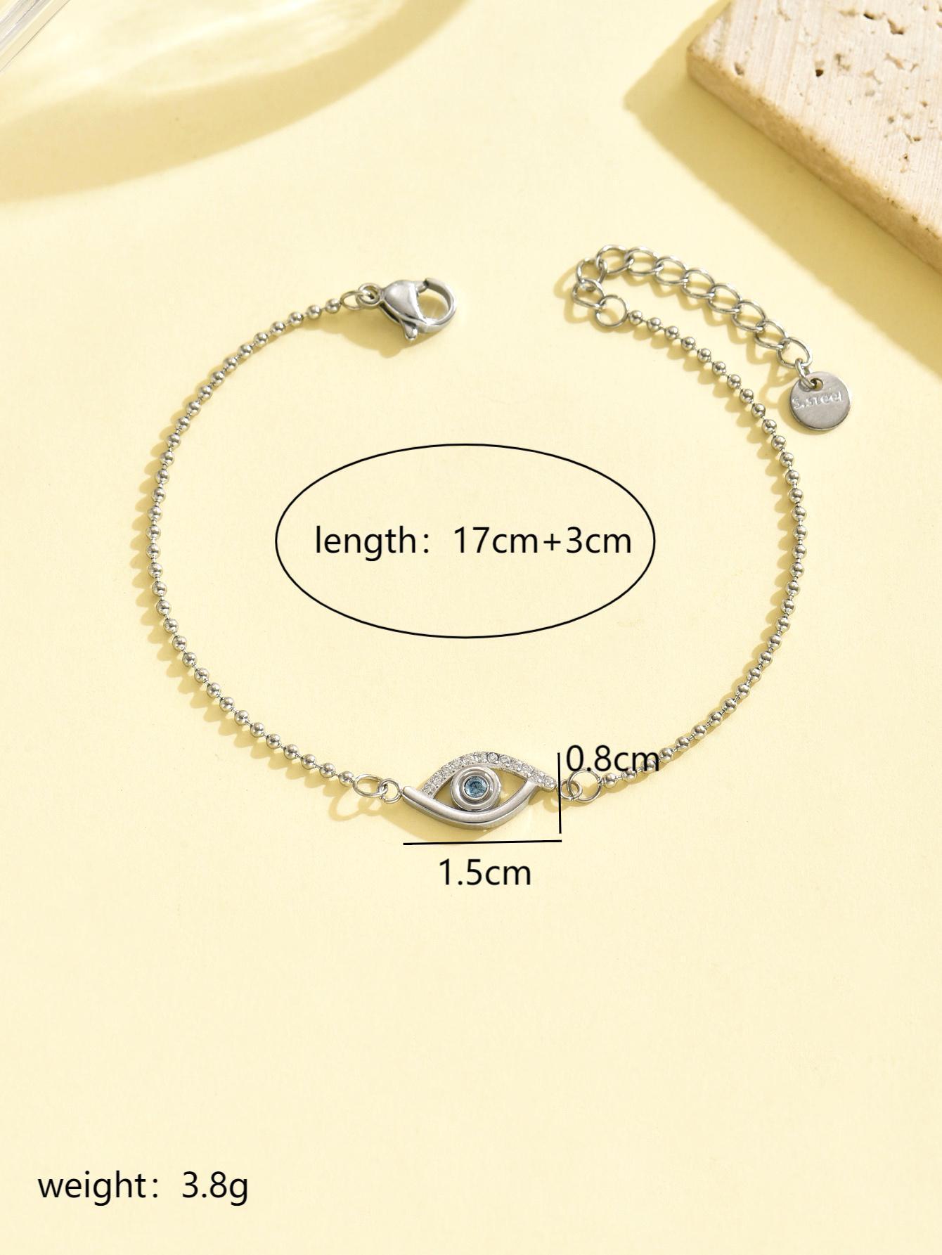 Waterproof stainless steel bracelet for women PVD 18K gold