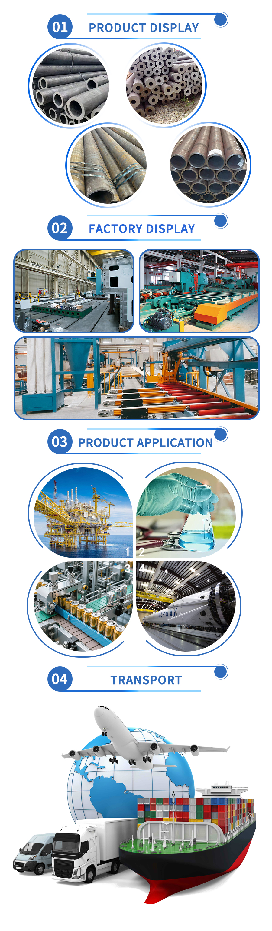 Seamless Steel Pipe / SMLS Pipe