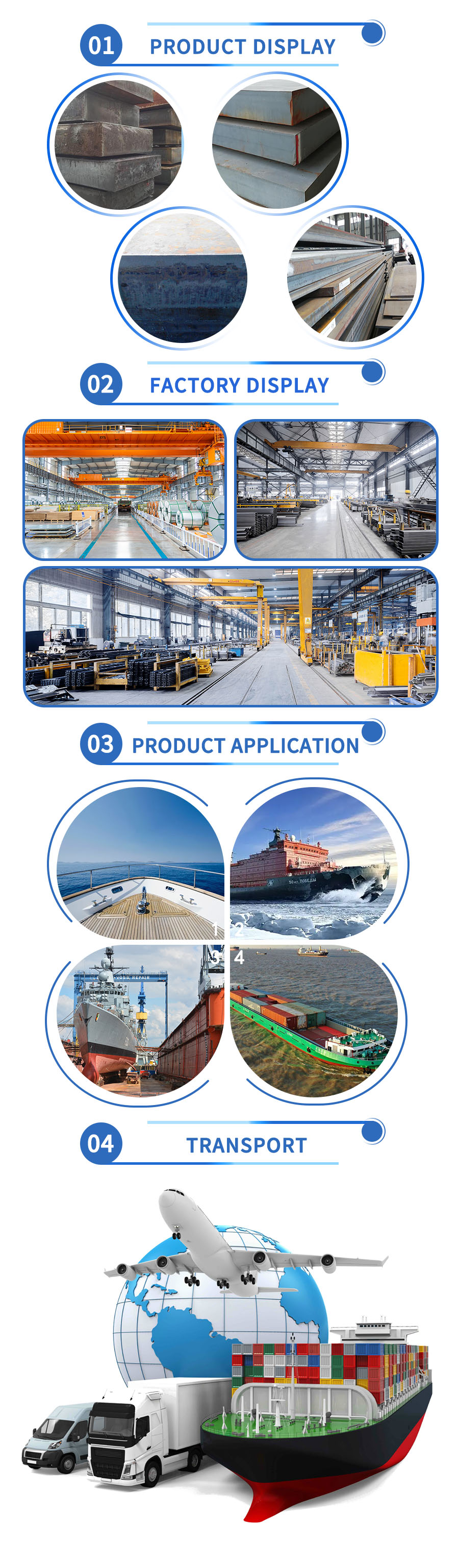 Extra-Wide and Heavy-Gauge Marine Steel Plate