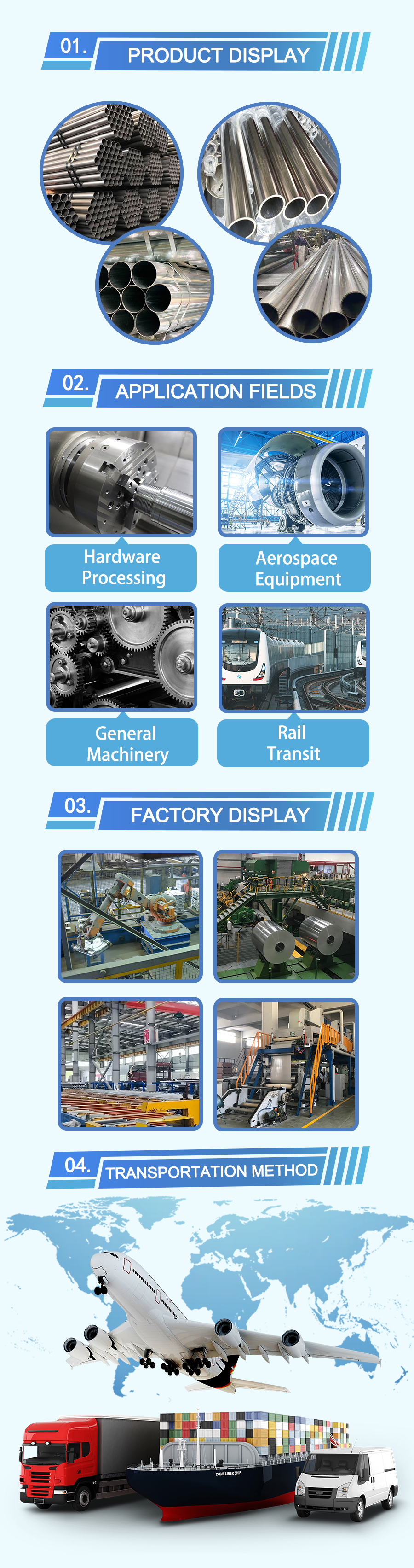 Steel Round Pipe / Circular Pipe