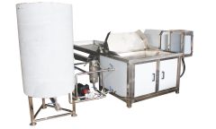 Gas-heated commercial deep fryer, stainless steel automatic gas deep fryer