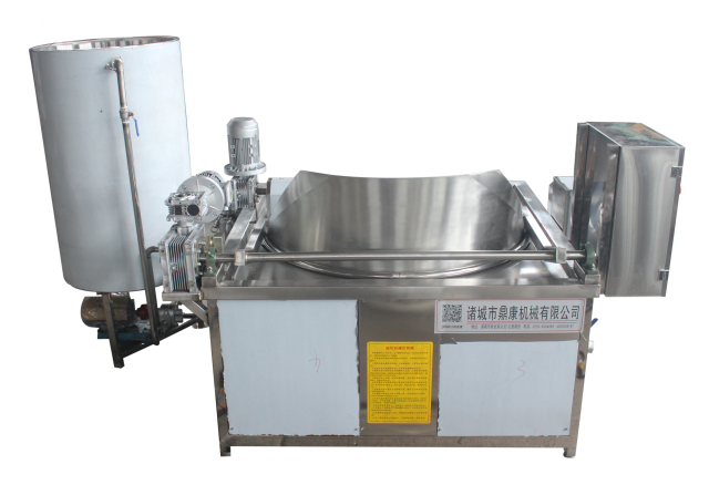 Electric deep fryer  commercial deep fryer  automatic stirring, large deep fryer