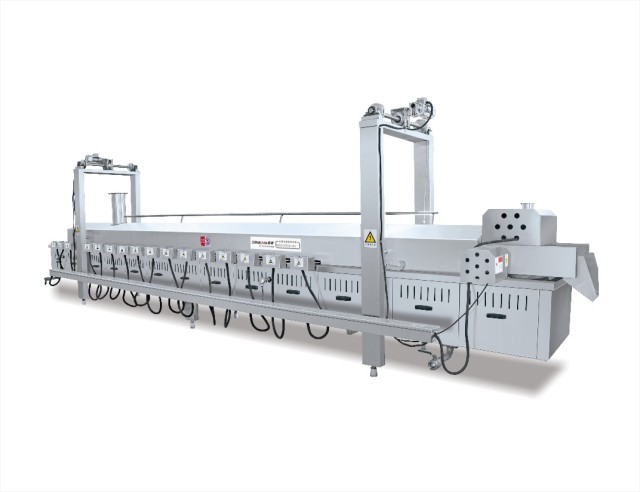 Electric Heating Frying Line  Potato chip frying production line