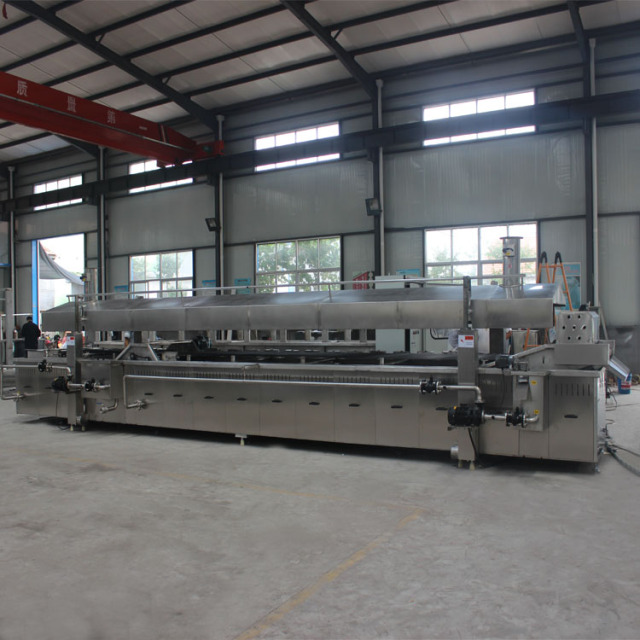 Electric Heating Frying Line  Potato chip frying production line