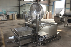 Banana slice commercial gas fryer   electric discharge fryer  original manufacturer