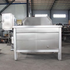 Roast chicken deep fryer, chicken cutlet gas fryer, chicken leg commercial fryer, automatic discharge fryer