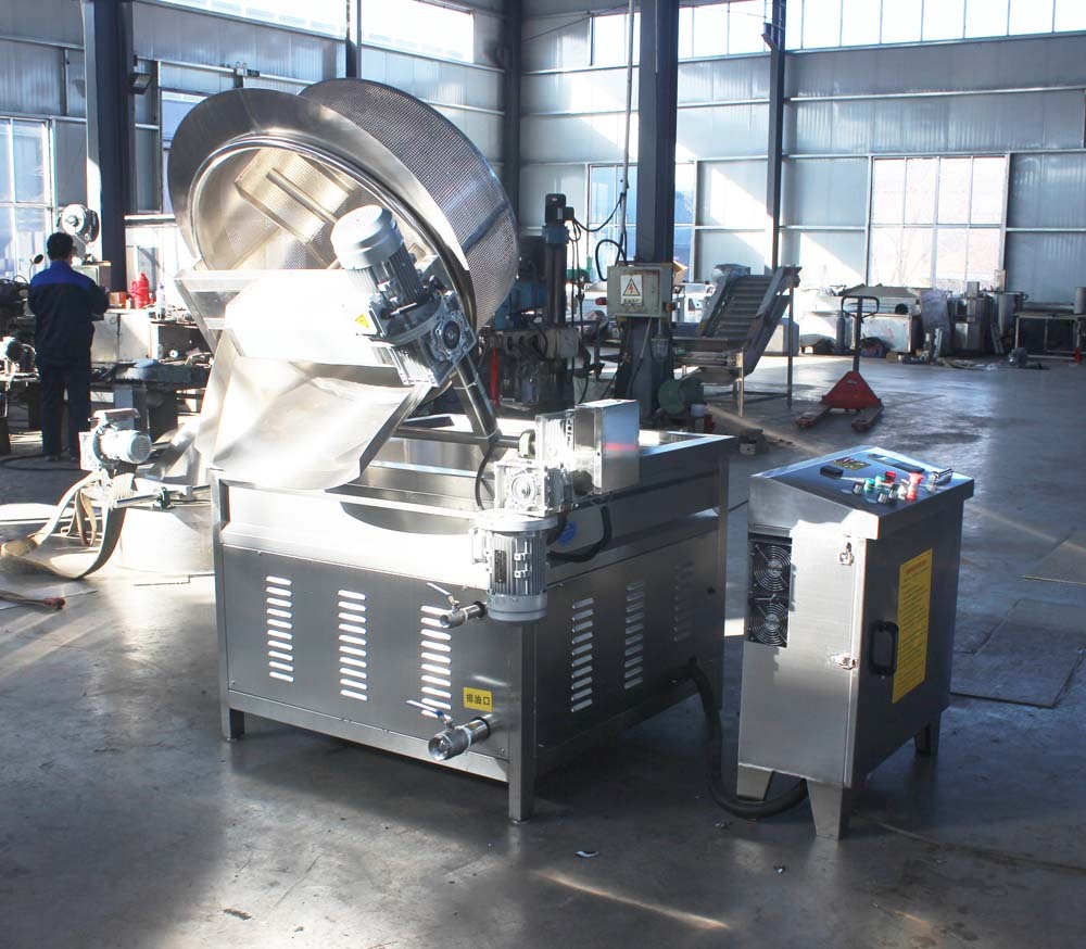 Banana slice commercial gas fryer   electric discharge fryer  original manufacturer