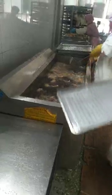 Small deep fryer, fast food restaurant deep fryer, electric heating deep fryer