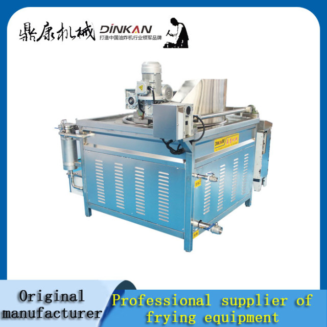 Large fully automatic deep fryer for potato chip merchants
