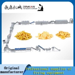 Potato chip and French fries processing production line