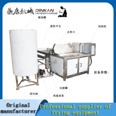 Gas-heated commercial deep fryer, stainless steel automatic gas deep fryer