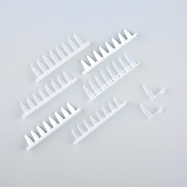AMNGENT PCR Tubes,PP material,0.1ml 0.2ml pcr tube 8 strips