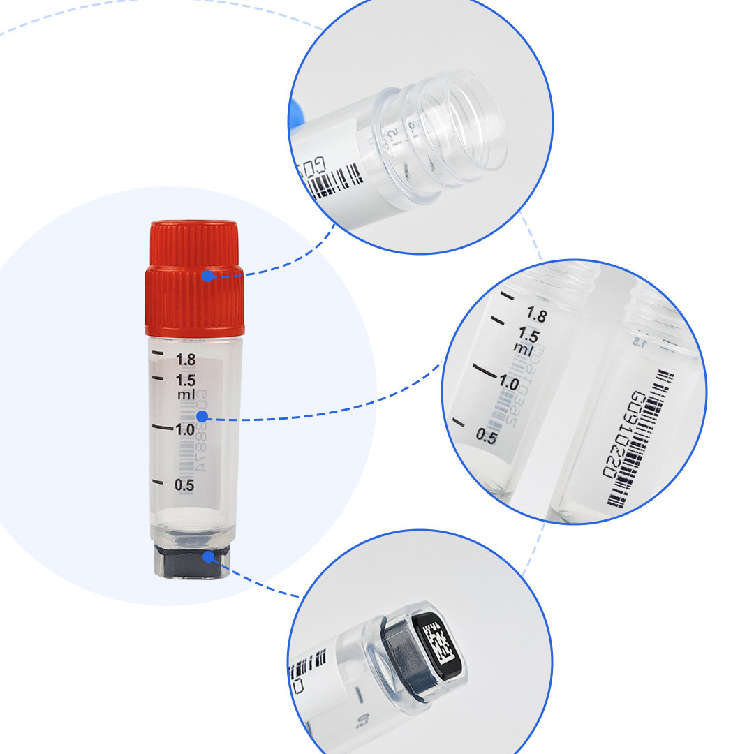2D Cryogenic Vials