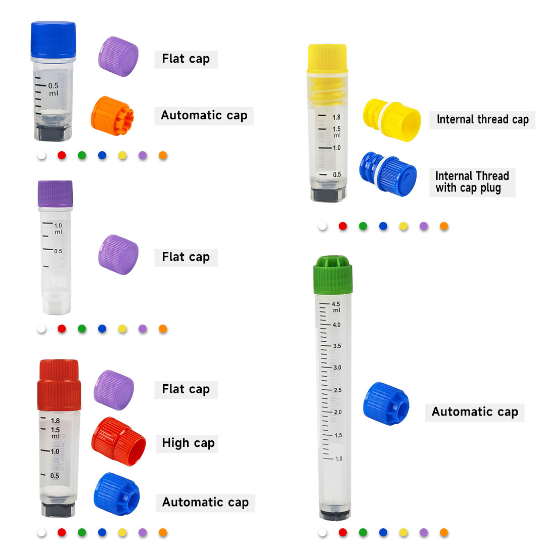 2D Cryogenic Vials