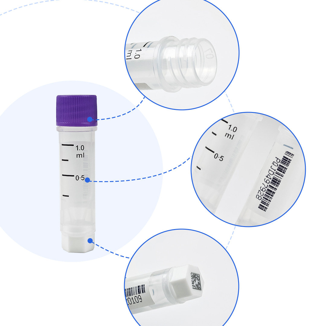 2D Cryogenic Vials