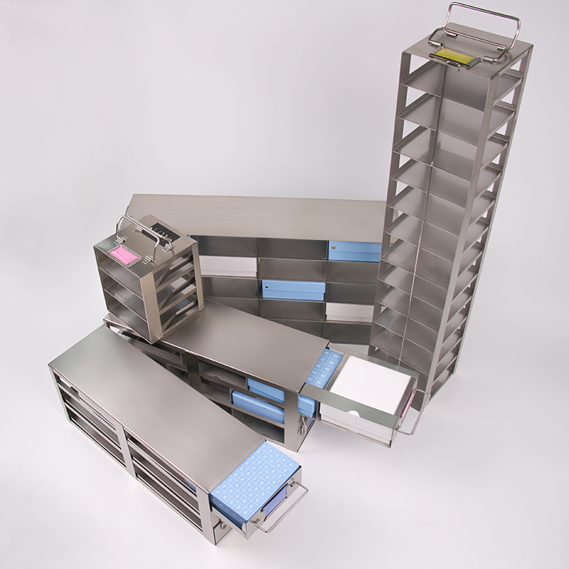 Premium Freezer Racks | Durable Stainless Steel Lab Storage & Custom Sizes