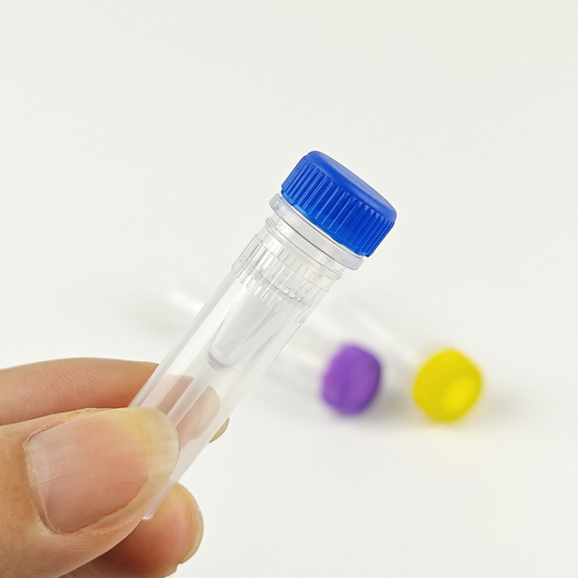 Low Screw Cap Microtubes,with silicon O-ring