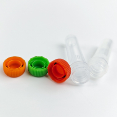 Low Screw Cap Microtubes,with silicon O-ring
