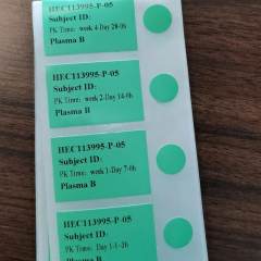 Cryo tag  Nitrogen Label for 80degree & -196 Degrees ,Offer OEM