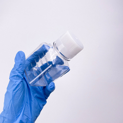 Square Culture Media Bottles | PET materials