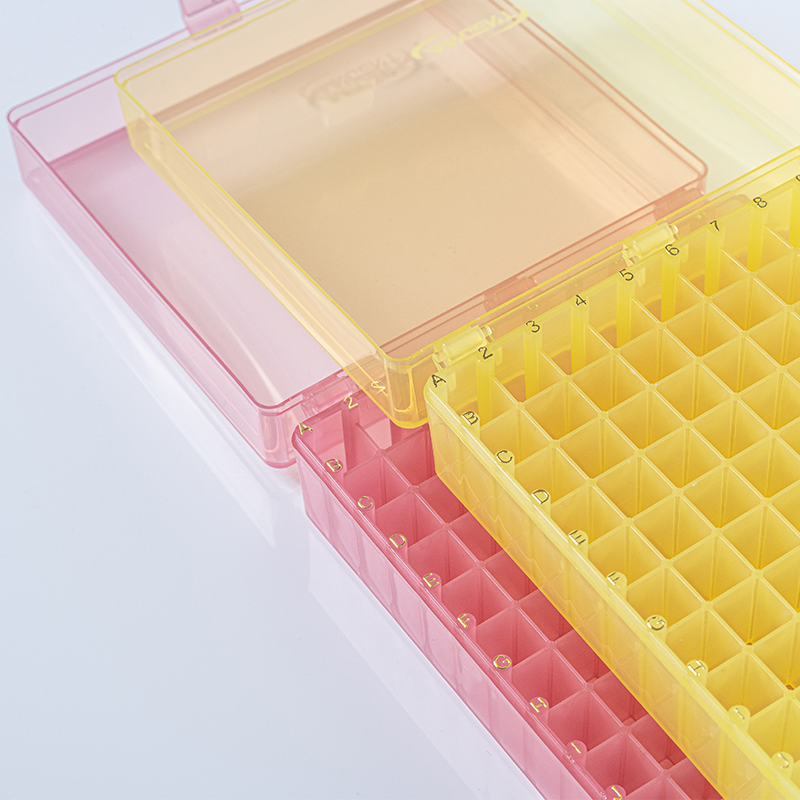 Hinged lid PP Cryo Boxes